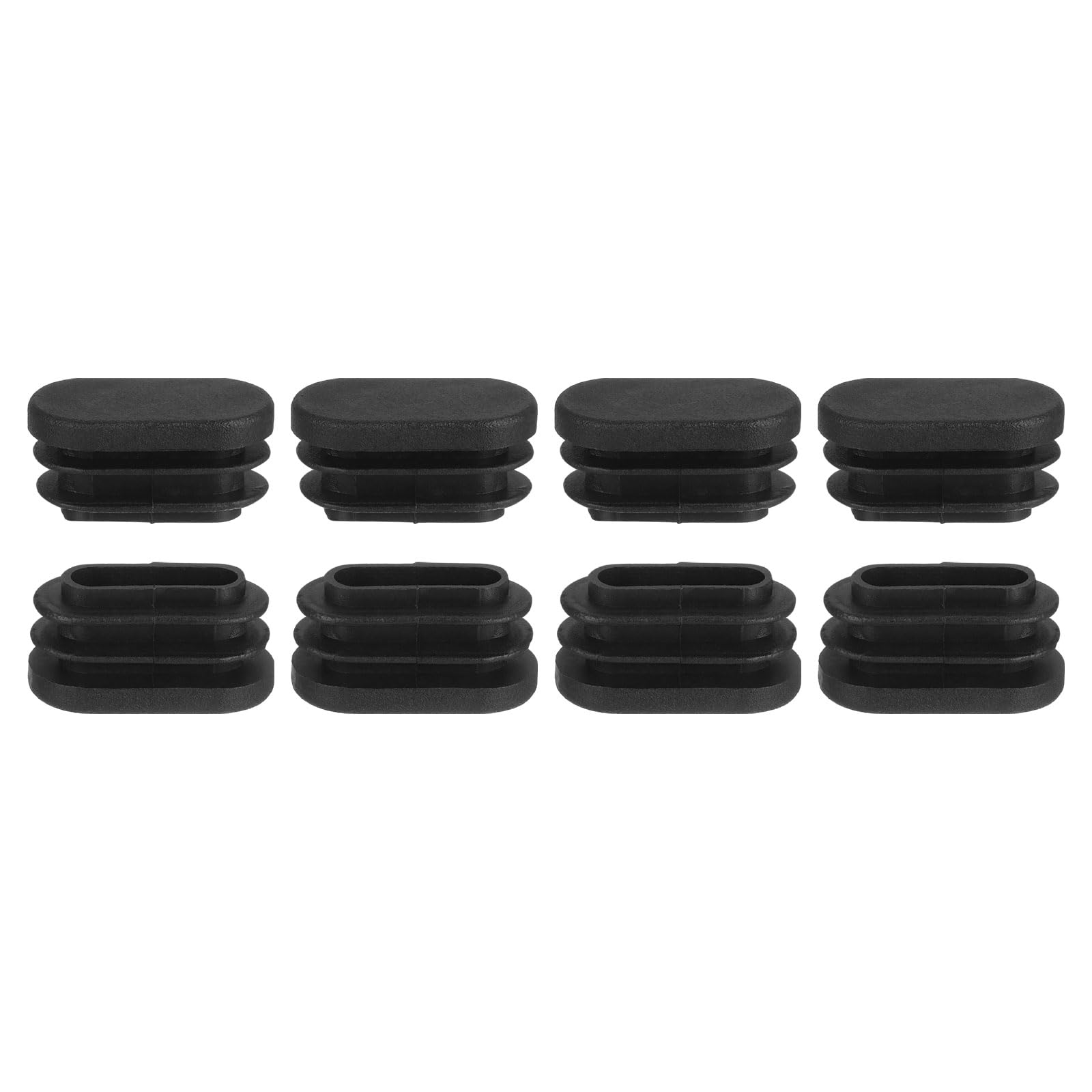 Amazon.co.jp: uxcell プラスチックホールプラグ 8個入り 30x15mm楕円
