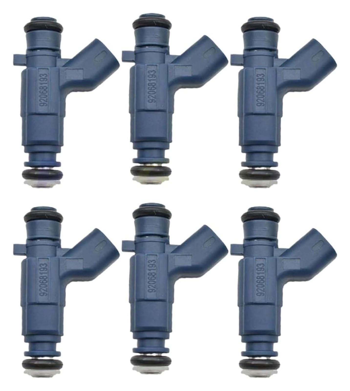 Qwqwfa One Color Petrol Fuel Injector For Malibu For Equinox 2008 2009 2010 2011 2012 0280156300 12609418 92068193 6Pcs Fuel Injector