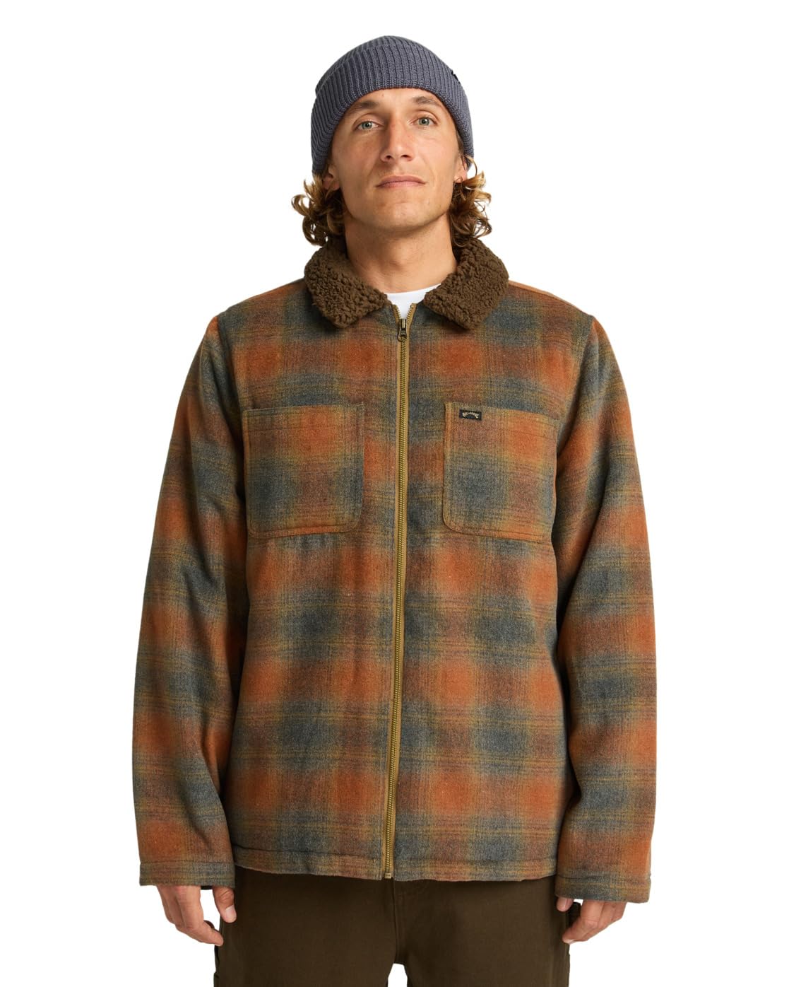 Billabong Jacket HILLS SHERPA Men's Brown S