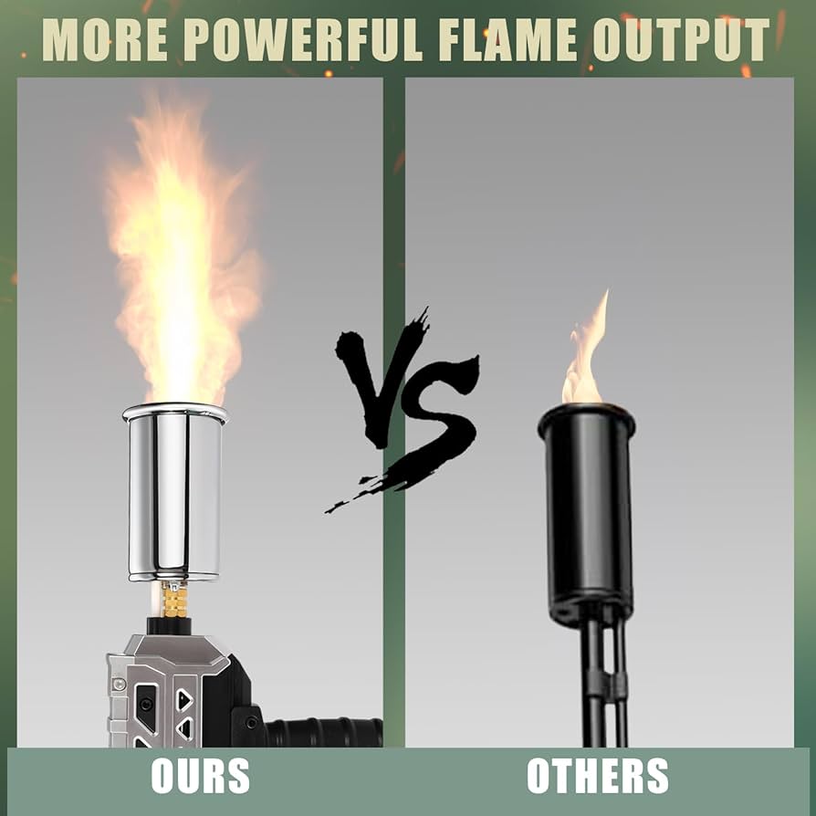 zycBernoi Powerful Propane Torch Gun, Kitchen Torch With