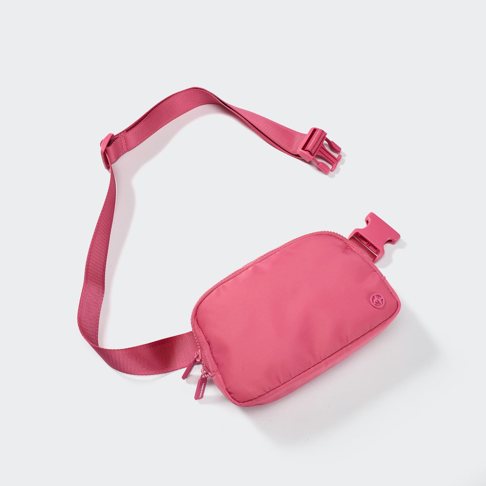 Pander Nylon Fanny Pack for Women, Two-Way Zipper Crossbody Bag view 2