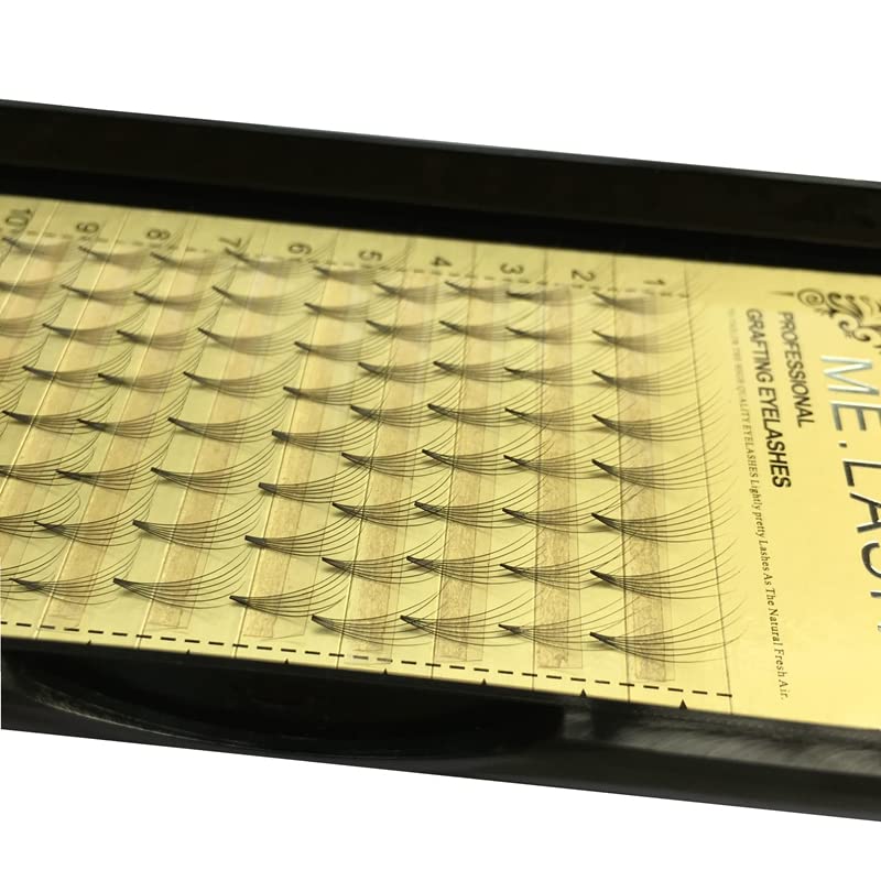 Volume 6D Eyelashes Extensions 0.07mm Thickness 3D Eyelashes 3 Trays/Lot Makeup Lash Extensions C Curl Individual Lashes Natural Style Eye Lashes 30 trays (0.07-C, 12mm+13mm+14mm)