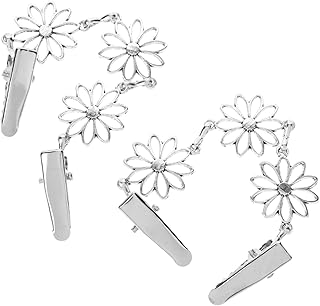 PACKOVE セータークリップ ヨーロッパ調 亜鉛合金製 ショールとカーディガンクリップ 女性用 フォーマルシーン対応 多機能装飾用 2個セット