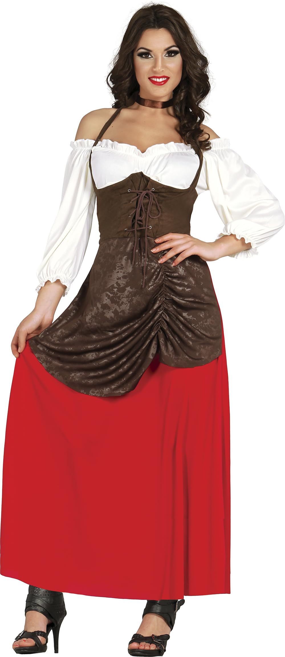 Fiestas Guirca Da Locandiera Medieval Popolana Pastorella Costume