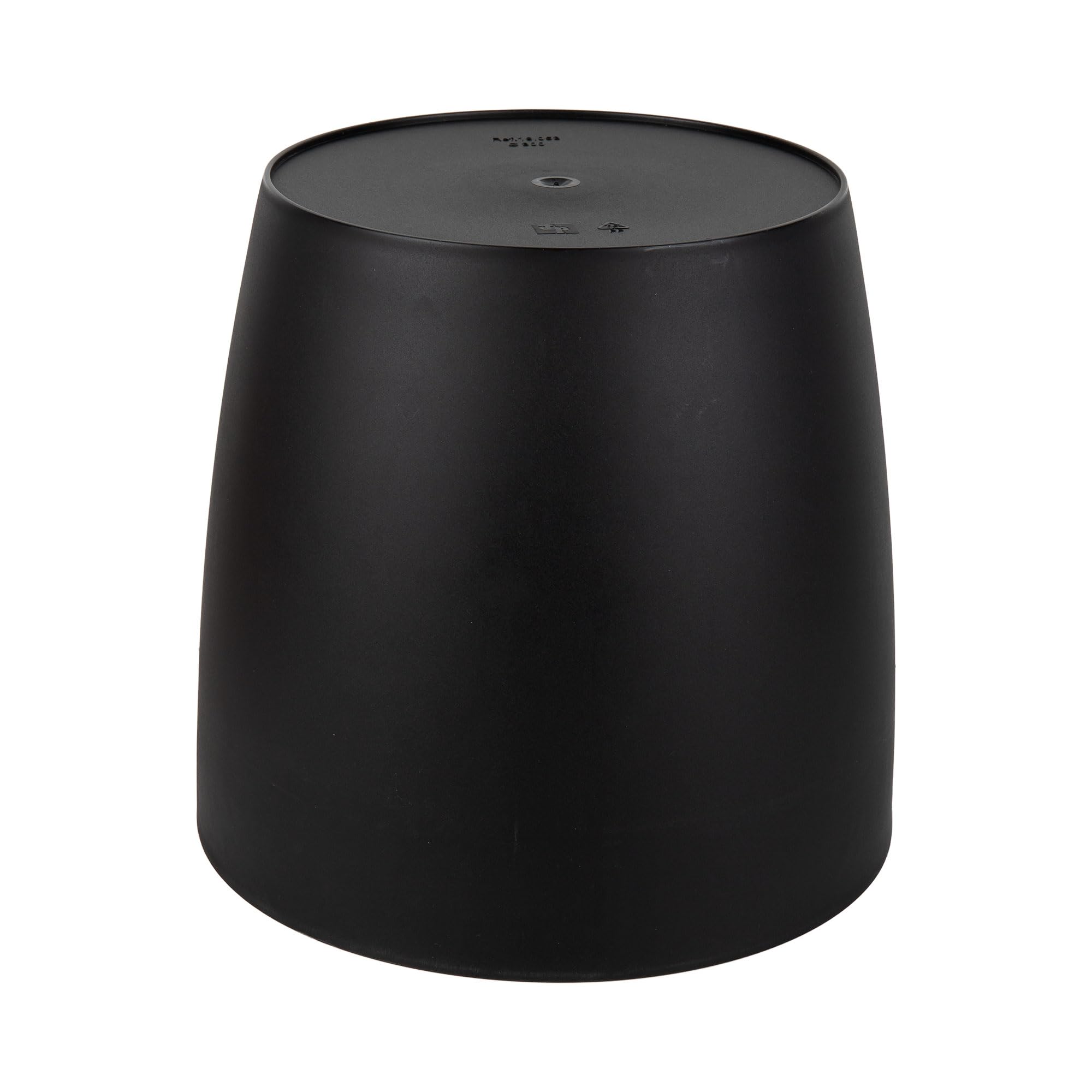 Cofan Pack de 6 Macetas o Venta unitaria de Polipropileno Redondas | Color: Negro | Medidas: 30 x 28 cm | Dale Vida a Tus Plantas con Estilo (6, 30 x 28 cm)