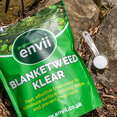 Envii Blanketweed Klear – Floating Blanket Weed Treatment, Safely Kills Floating Blanket Weed in All Ponds, Treats 10,000 Litres - 5