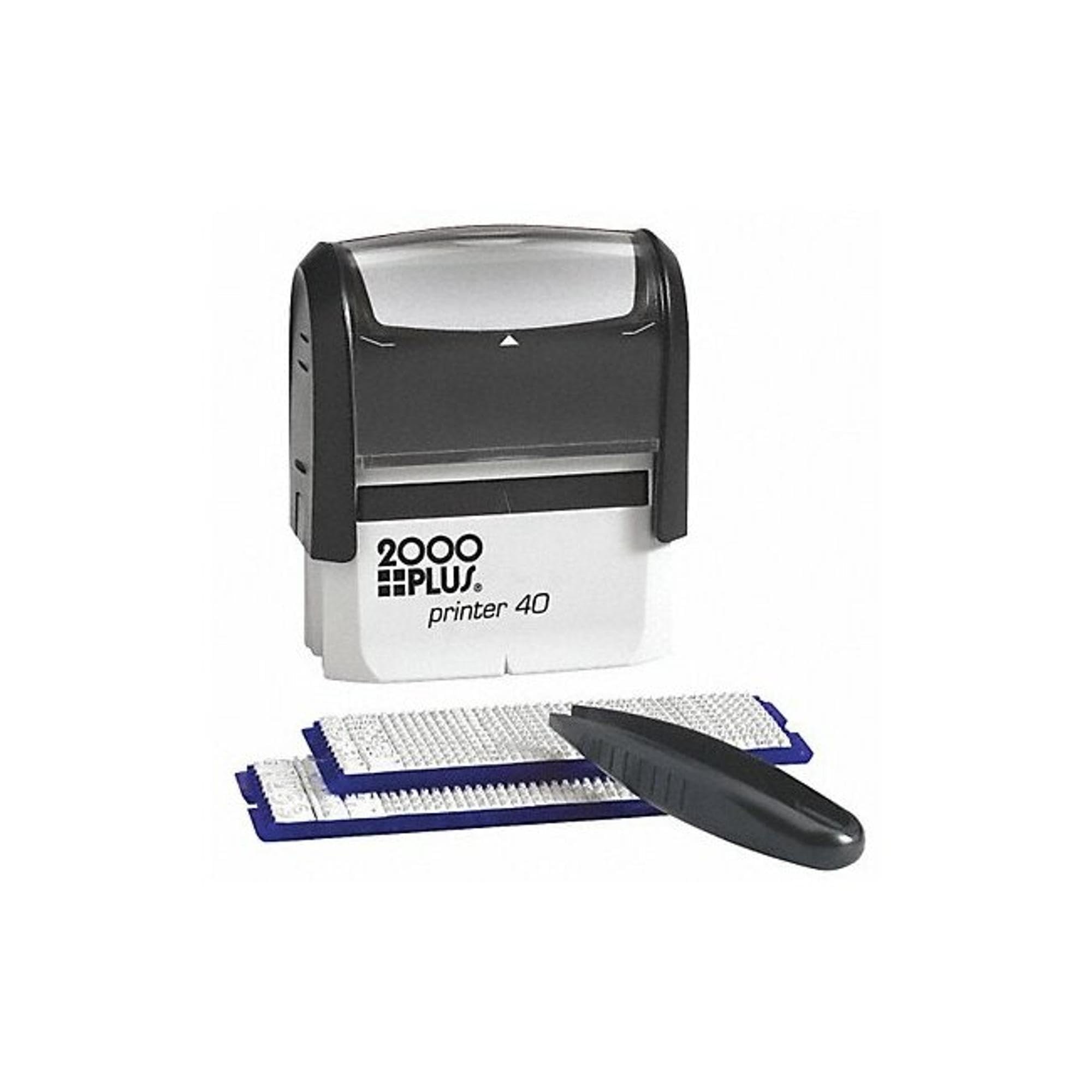 Stamp Kit, Black, 10, Plastic