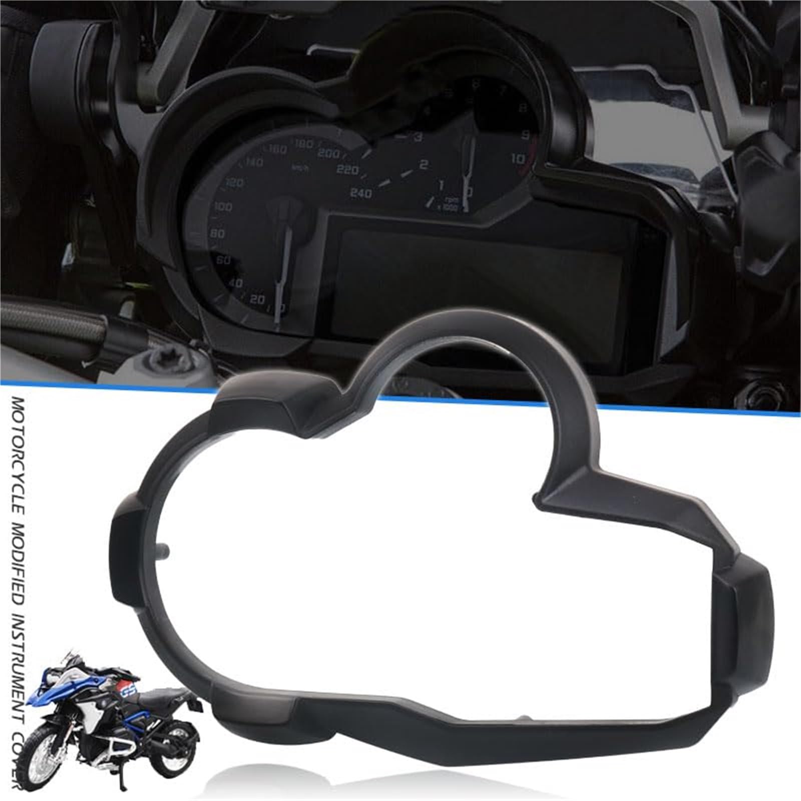 for R1200GS R 1200 GS Adventure LC ADV 2013-2017 2016 ABS Copertura Della Cassa Dello Strumento Moto LCD Tachimetro Contagiri Borsette Coperchio dell'alloggiamento del tachimetro