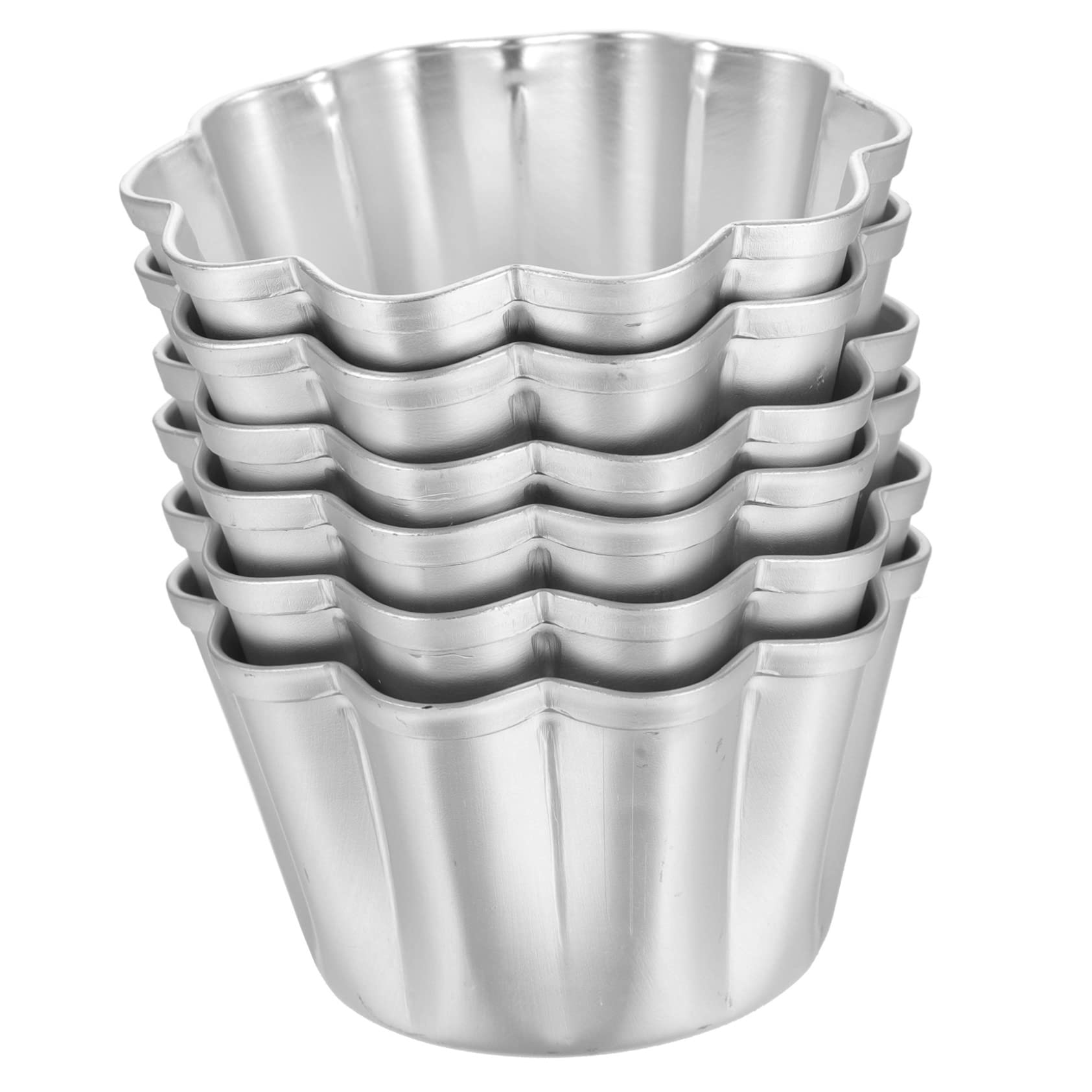 DOITOOL 18pièces Moules à Pudding Aluminium Moules Antiadhésifs Pour Muffins Et Mini Gâteaux Pour Pâtisserie Maison Et Desserts Variés
