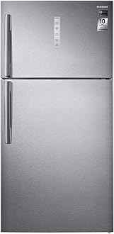 810L Gross Top Mount Refrigerator, RT58K7057SL/AE, Easy Clean Steel, Twin Cooling Plus, 10 Year Warranty on Digital Inverter Compressor (UAE version)