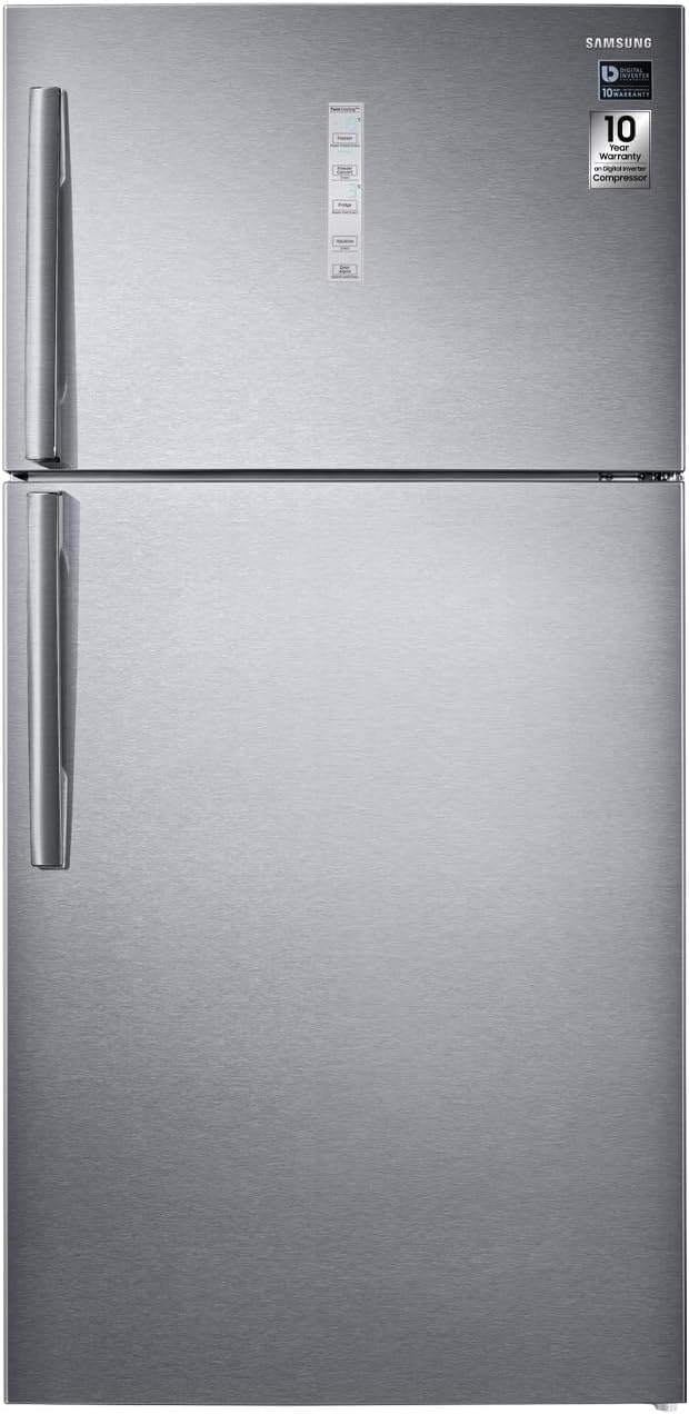 810L Gross Top Mount Refrigerator, RT58K7057SL/AE, Easy Clean Steel, Twin Cooling Plus, 10 Year Warranty on Digital Inverter Compressor (UAE version)