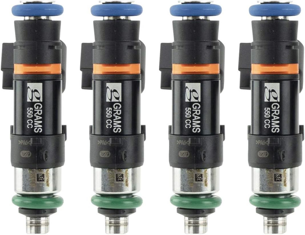 Grams(G2-0550-0500)550cc Honda/Acura B, D, F, H (exc d17) Fuel Injector Kit