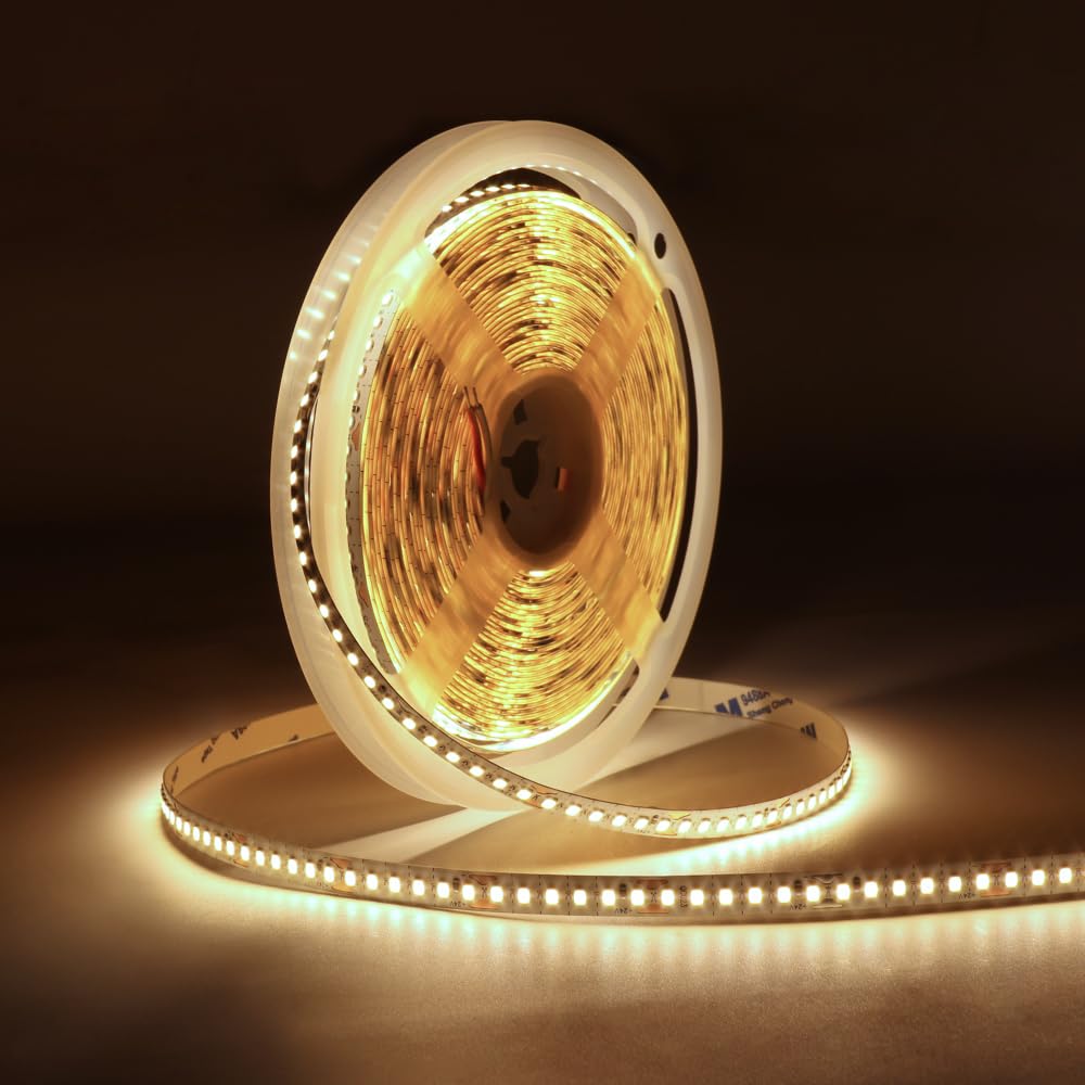 Tayire DC24V COB LED Streifen (Warmweiss, 10M-SMD Streifen)