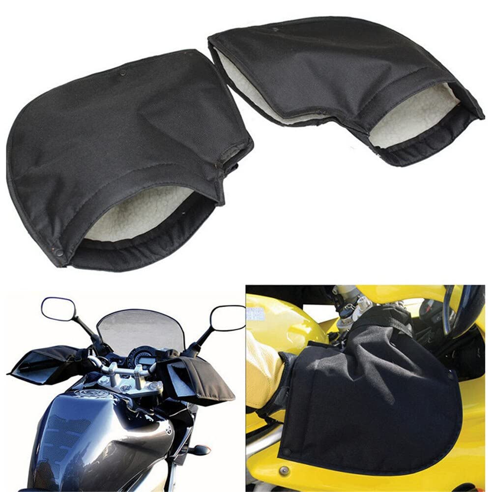 Verwarmde Handschoenen Voor Motorfiets Stuur - Winddichte Fiets
