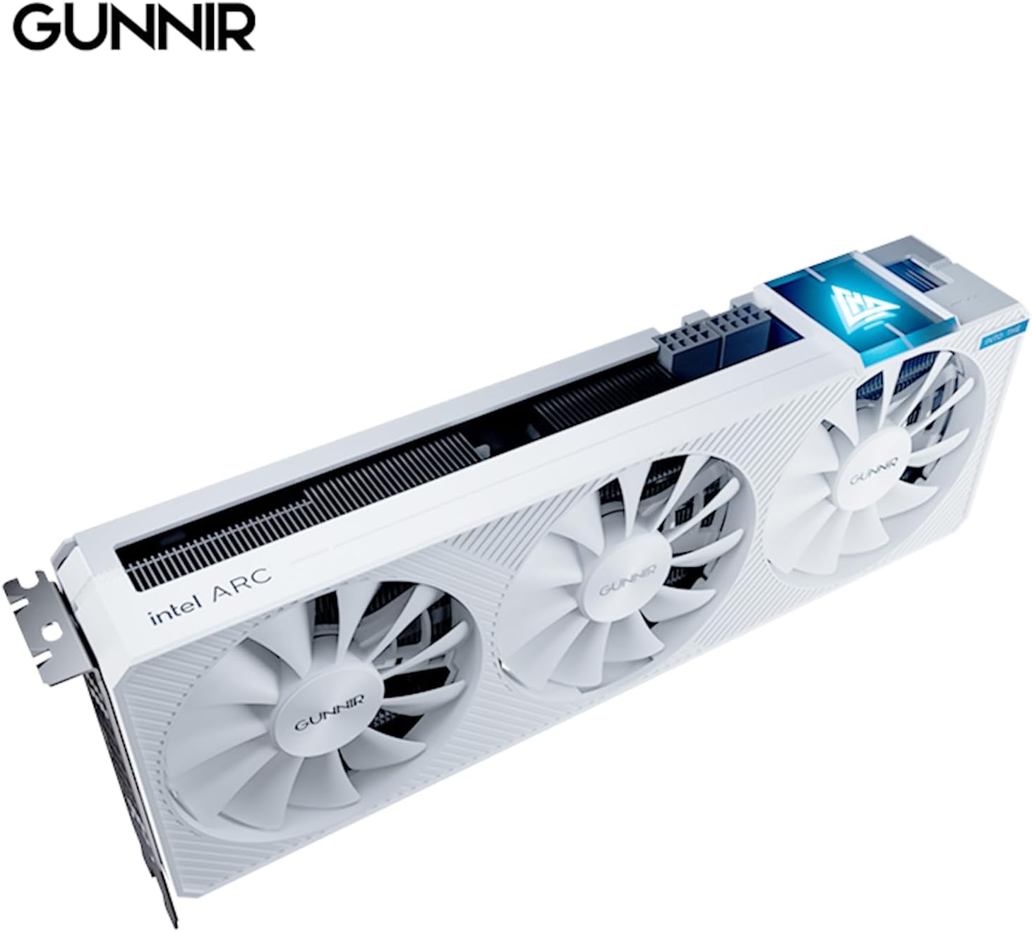 GUNNIR Intel Arc A770 Photon 16GB OC GDDR6 2400MHz Triple Fan Graphics Card, 2400MHz GDDR6, 3xDP 2.0 + HDMI 2.0, Intel GPU for 4K Gaming & Content Creation & VR (A770 Photon 16GB GDDR6 - White)