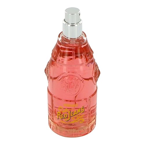 VERSACE Eau De Toilette Spray, jeans rojos, 2.5 onzas