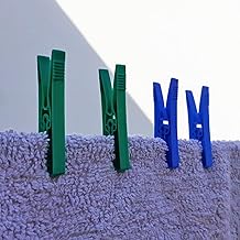 Prendedor de Roupa Plástico Sem Mola Ultra Resistente