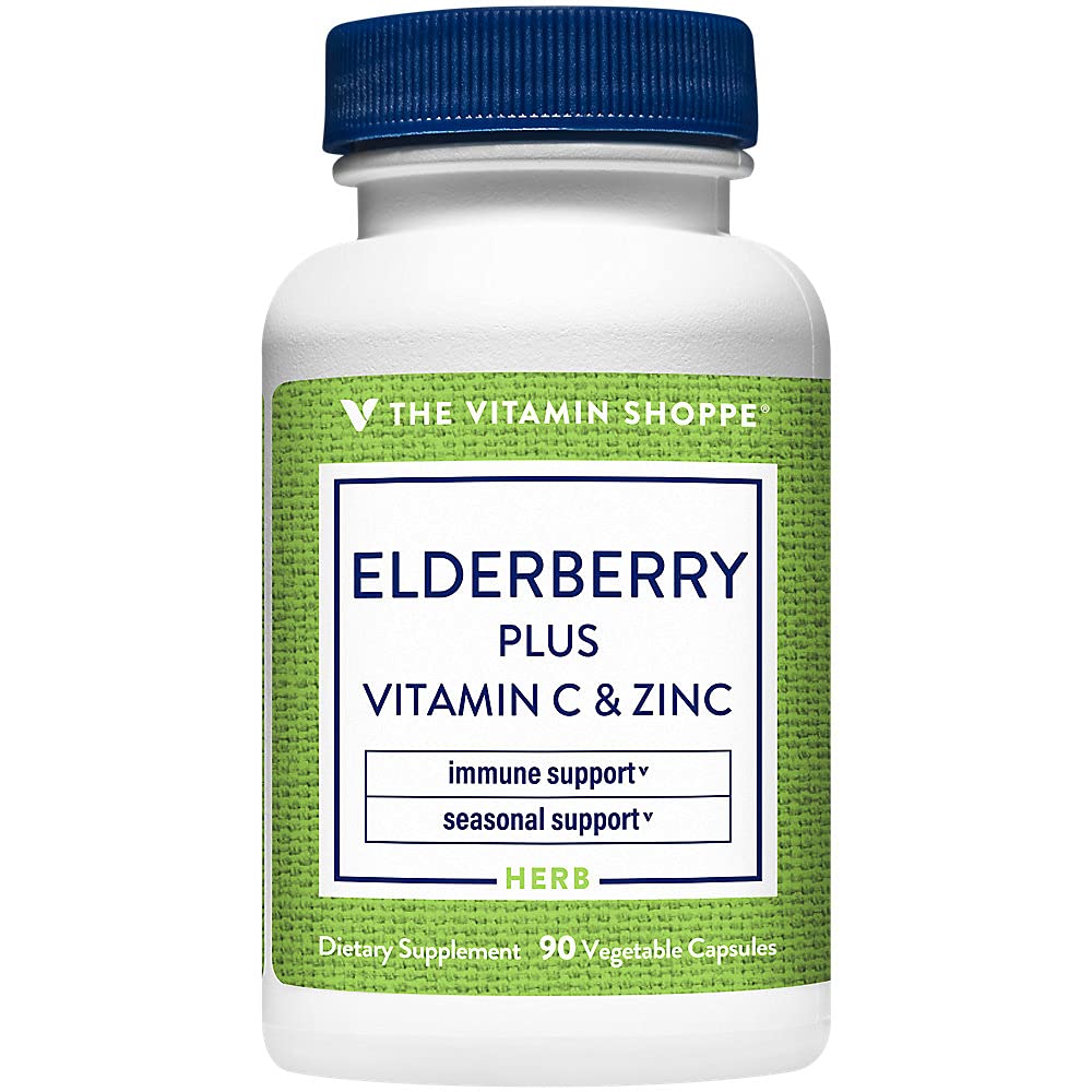 The Vitamin Shoppe Zinc - Immune Support, Skin Health & Antioxidant Protection, Essential Mineral (90 Capsules)