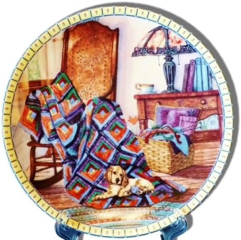 Cálido Retreat Collector s placa de la colección Cozy País esquinas by Hannah Hollister ingmire