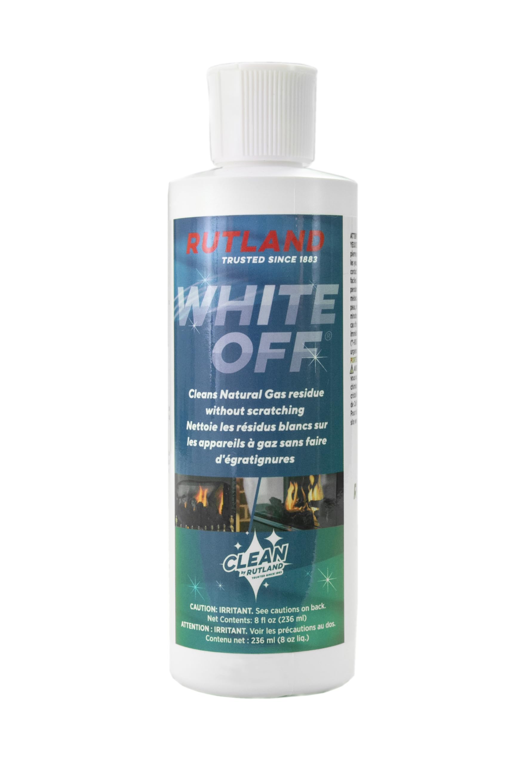 Rutland Products Rutland 1/2-Pint White-Off Glass Cleaner, 8 Fluid Ounce, 8 Fl Oz - 565