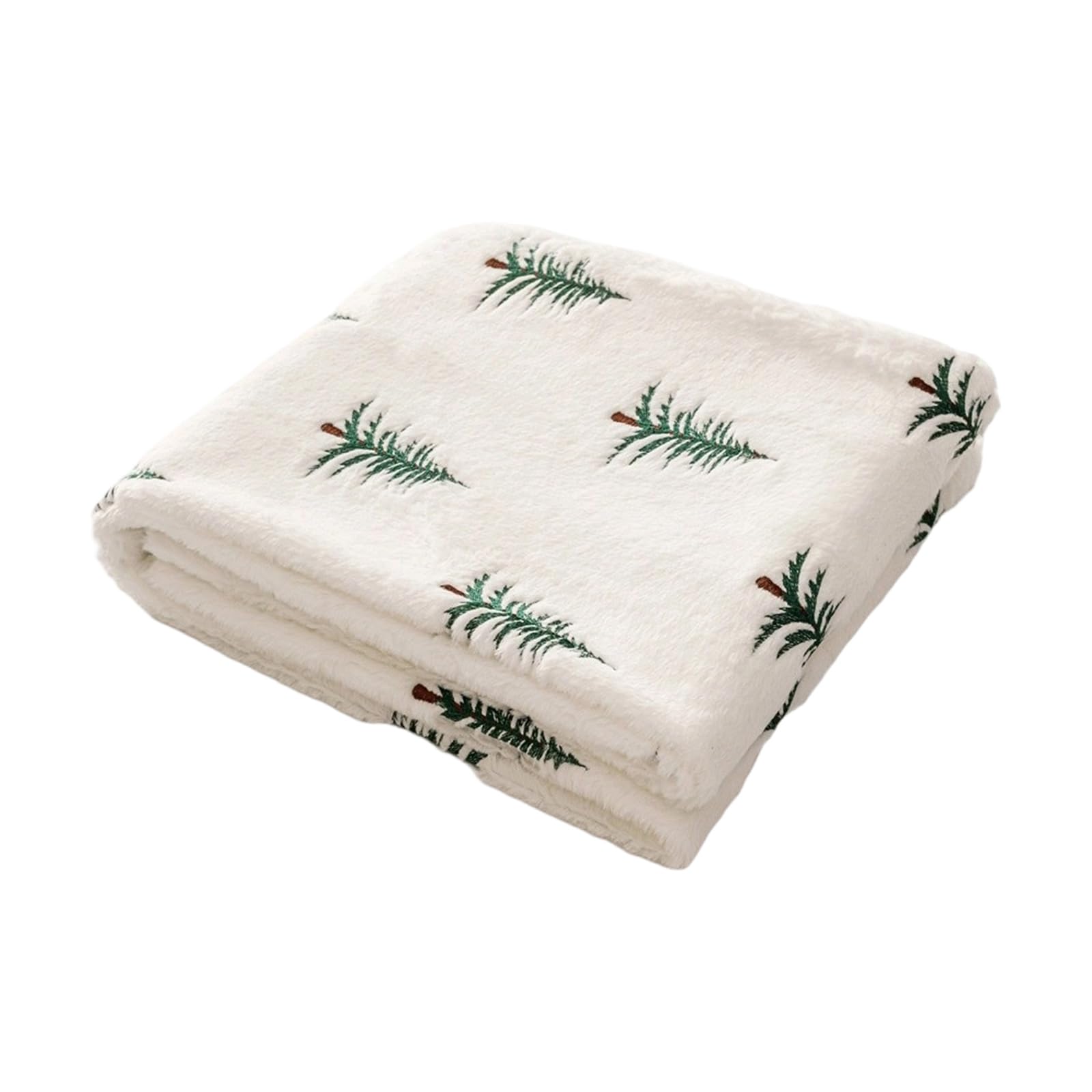 Couverture en peluche pour pique-nique voyage et canapé de Noël