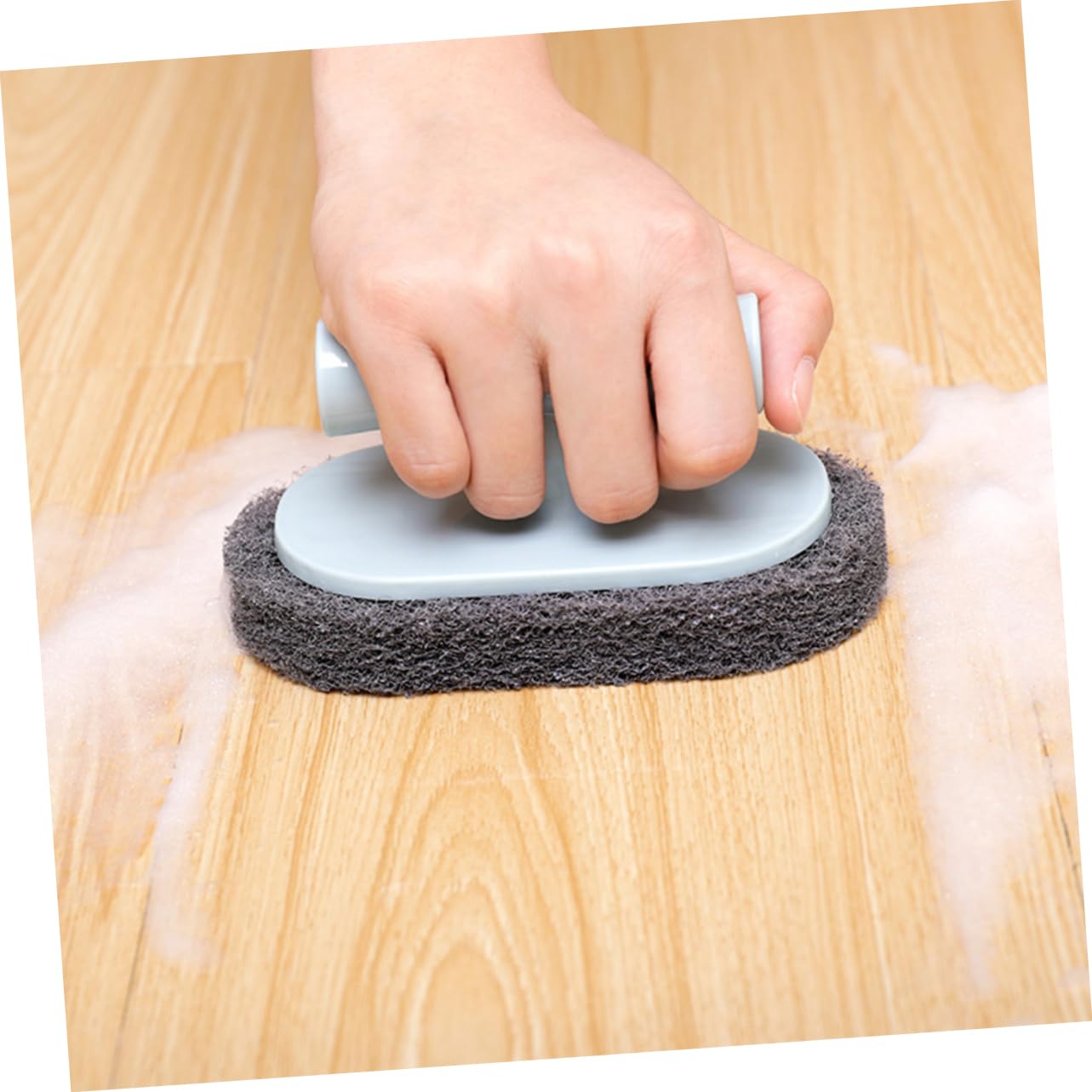 Didiseaon Kitchen Scouring Pad Dishwashing Pad Clean Pink Handle