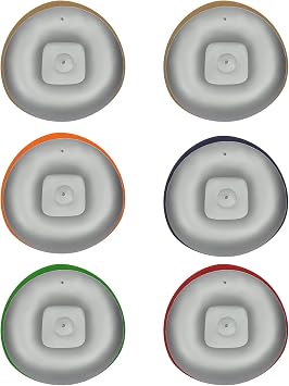 6 Pcs Bean Bag Chairs for Adults Inflatable Chairs with Air Pump Blow up Couch Folding Portable Inflatable Couch Lazy Sofa for Reading Living Room Camping