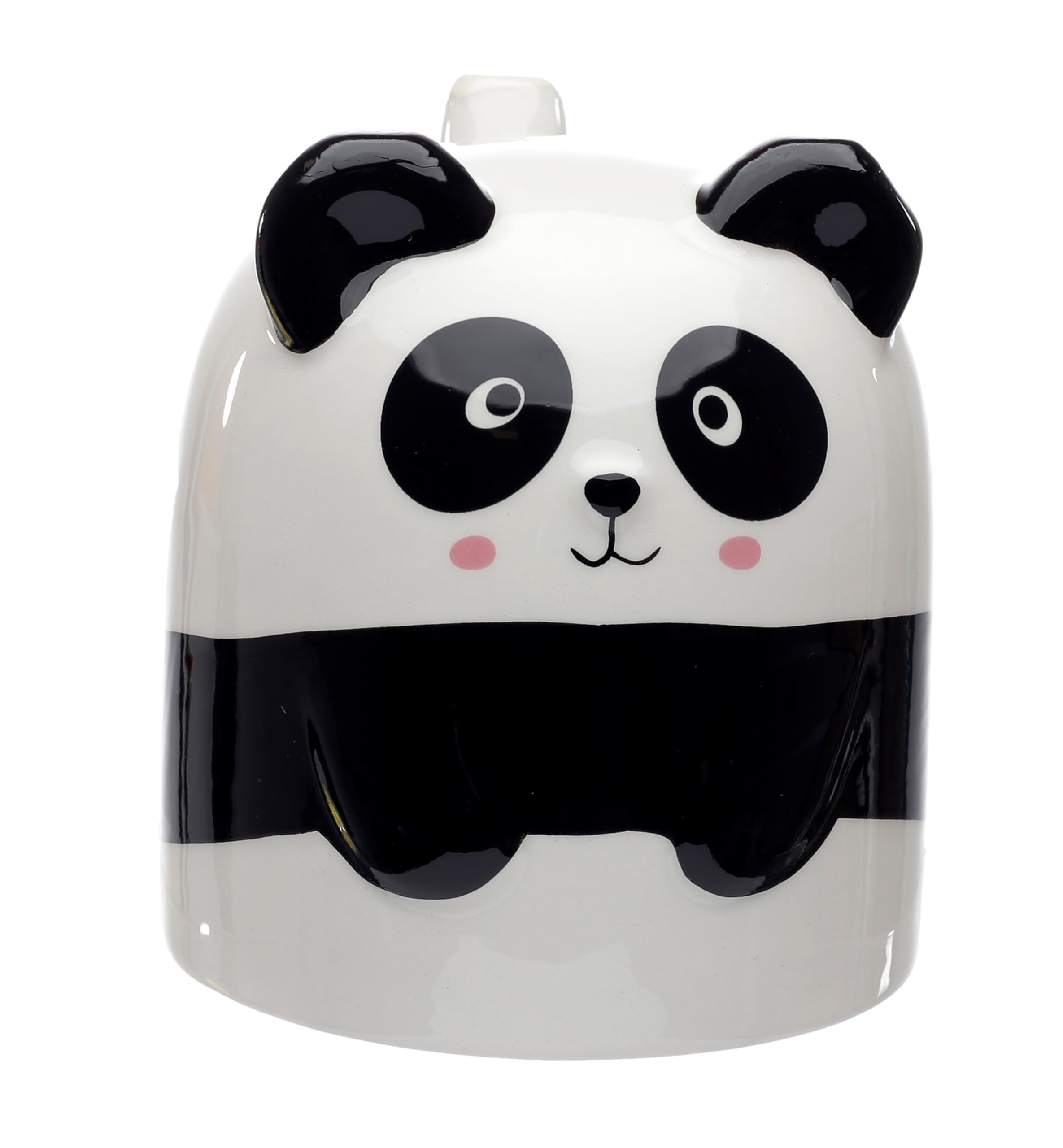 Puckator Pandarama Upside Down Ceramic Shaped Tea Coffee Mug - Funny Home Accessories - Cute Gifts for Girlfriend - Large Mugs for Men Women Hot Drinks - Cute Cups Presents Secret Santa Gift Cup Set