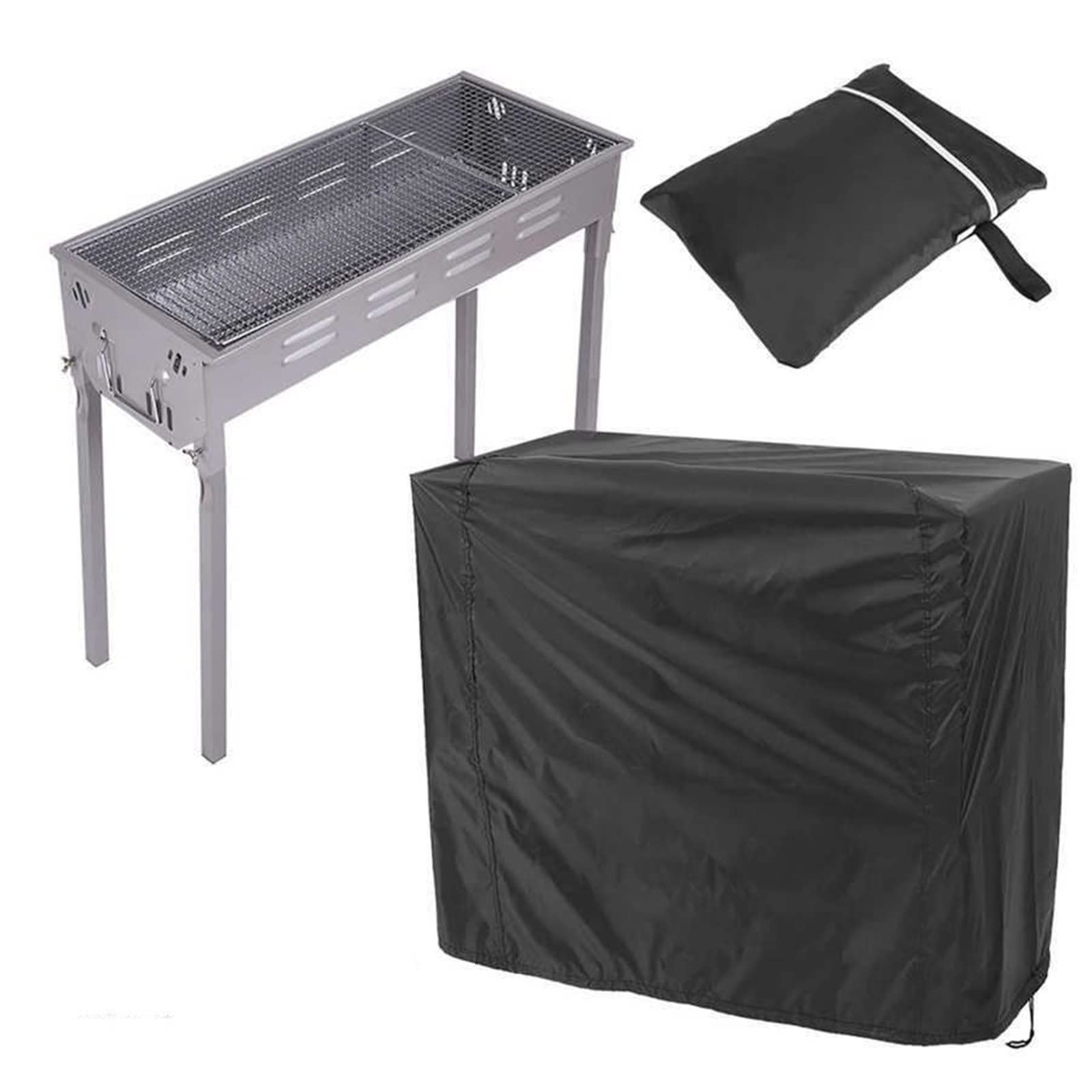 Copertura for barbecue impermeabile Panno in fibra di poliestere antipolvere Grande copertura for barbecue Copertura for griglia for barbecue a gas for protezione del patio (Color : 145x61x11
