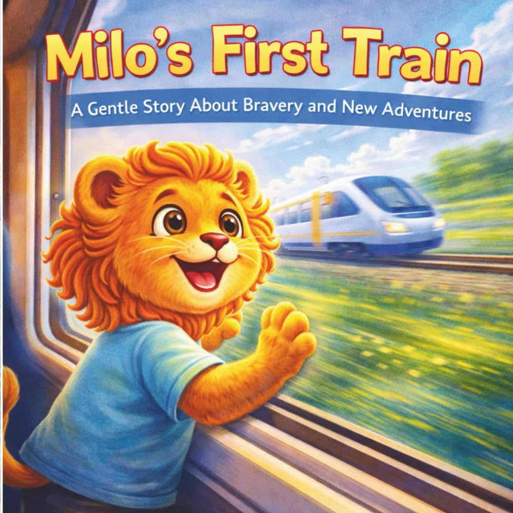 Milo’s First Train: A Gentle Story About Bravery and New Adventures (Milo Emotional Skills Series)
