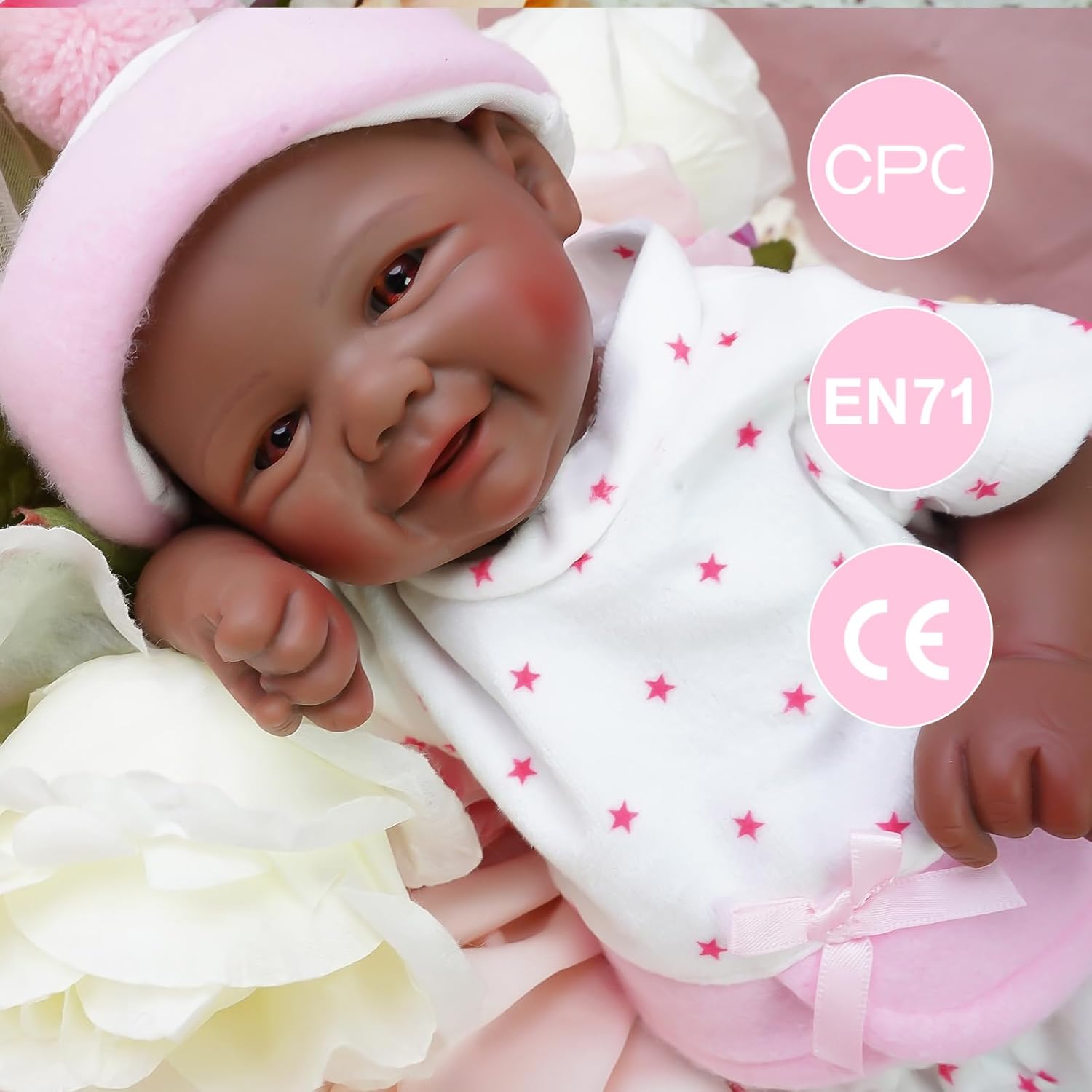 Silicone Realistic Reborn Baby Dolls -12 Inch Lifelike Reborn Baby Dolls Silicone Full Body Lifelike Newborn Girl for Children 3+