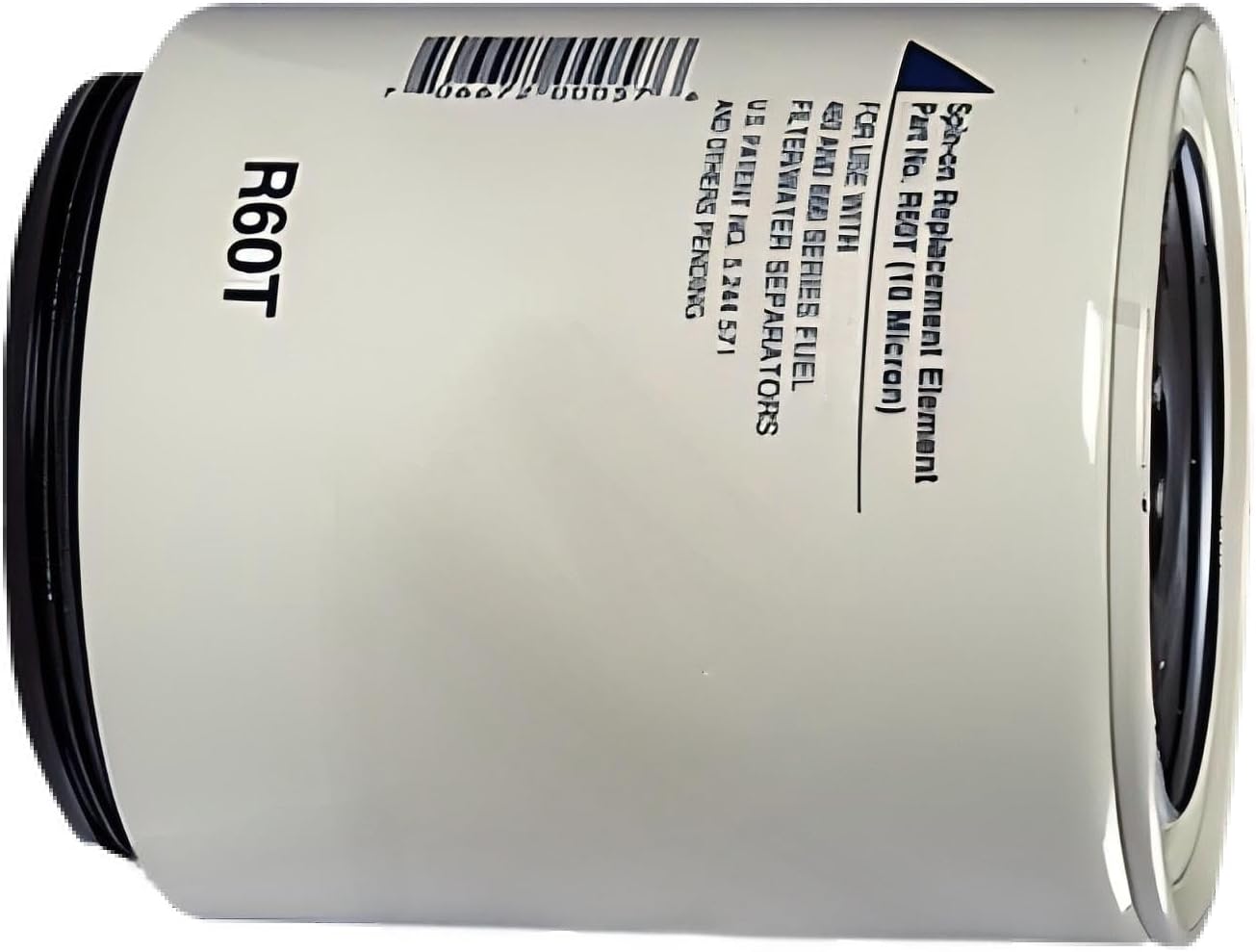 Diesel Fuel Filter Water Separator R60T 10 Micron Spin-on Replacement Element Compatible with Racor 760R,660R,460R,360RC Series - for Marine Engine Parts