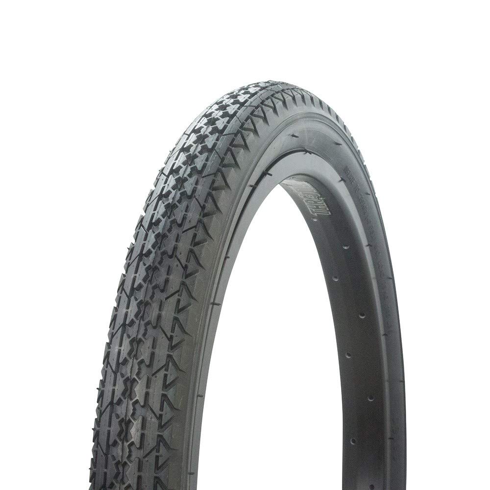 FENIX CYCLES Wanda Bicycle Tire 29 x 2.125, Diamond Tread for Beach Cruiser Bikes, (Black)