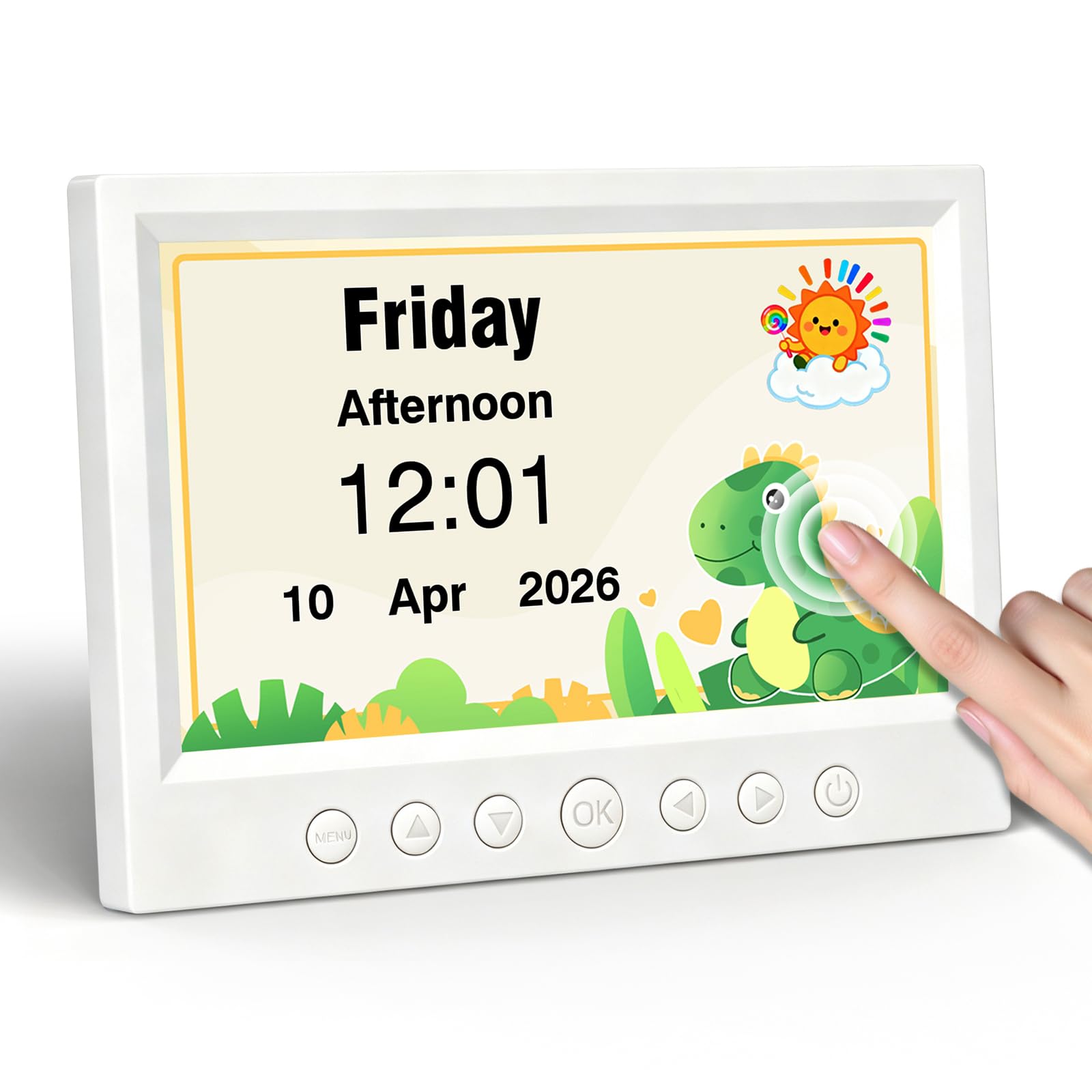 Photo 1 of SENXINGYAN Kids Alarm Clock - 7" Touchscreen, Custom Reminders