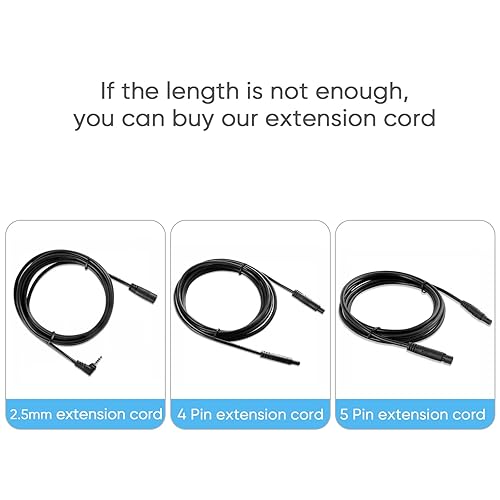 Miniatura 7 de Cable de cámara trasera para cámara de salpicadero, cable de enchufe macho de 23 pies de 5 pines a 0.098 in para cámara de espejo retrovisor,