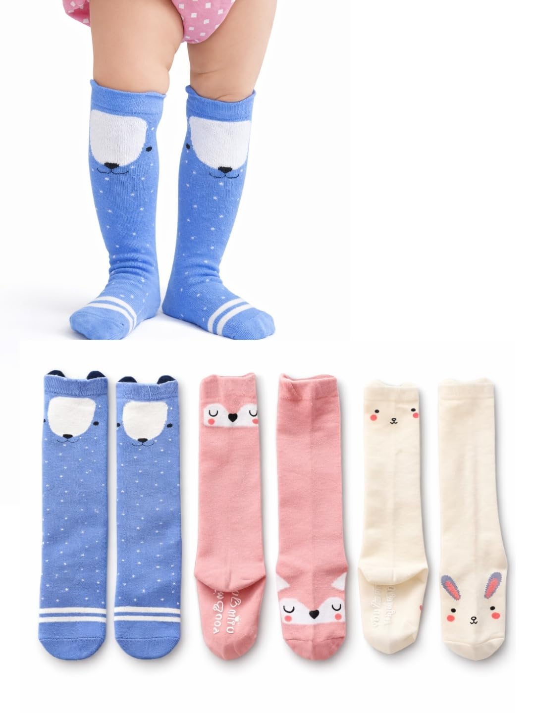 Socks for 1-3 Years Kids, Boys & Girls-image-34