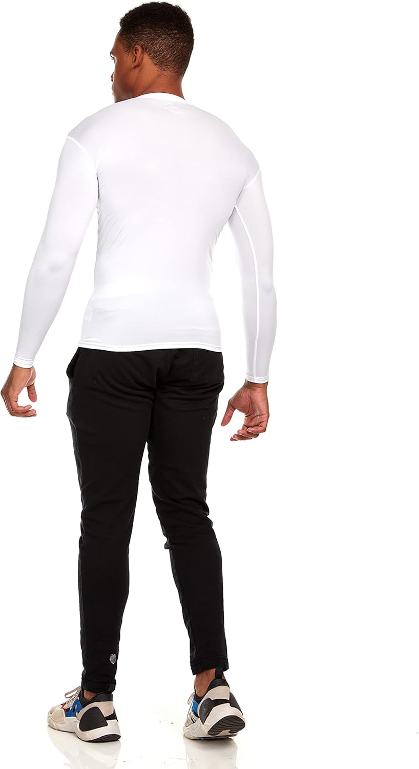 Russell Athletic Men's Long-Sleeve Compression Top Lightweight Compression Shirts for Men Running Athletic Workout - Image 5