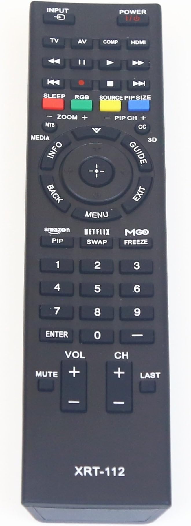 Nettechvizio112 Universal Remote Control for All Vizio Brand, Smart TV - 1 Year Warranty