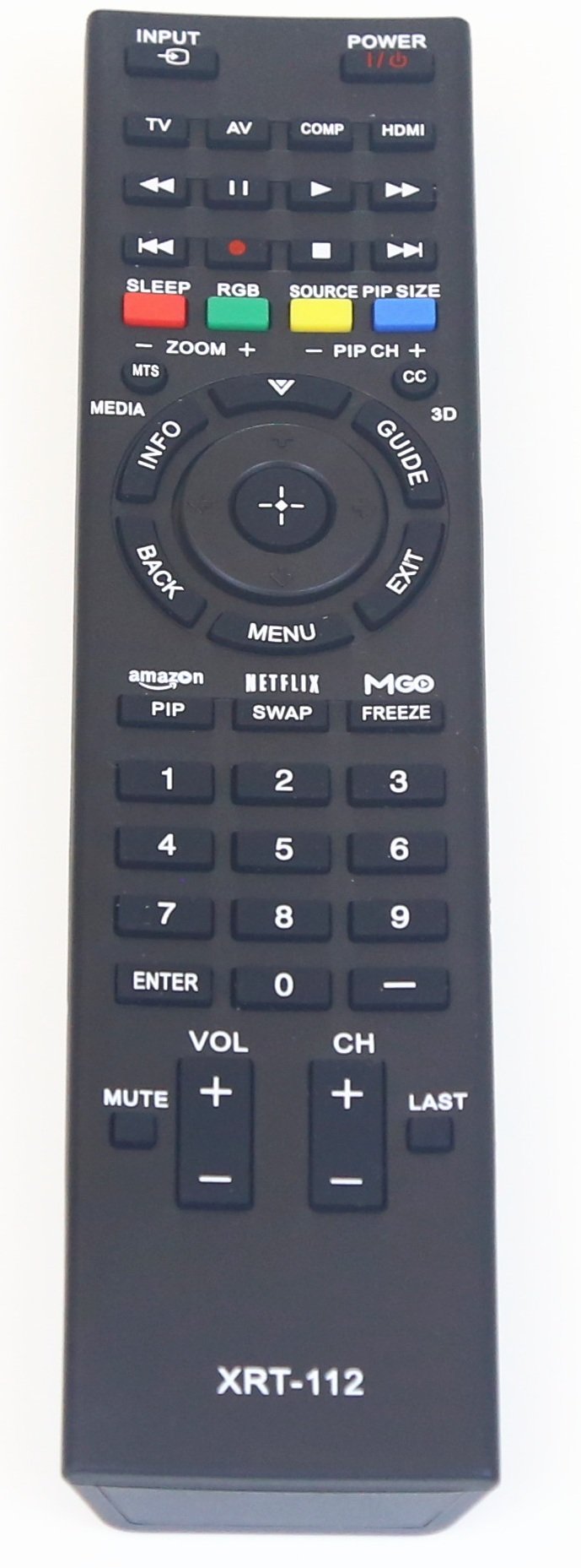 Nettechvizio112 Universal Remote Control for All Vizio Brand, Smart TV - 1 Year Warranty