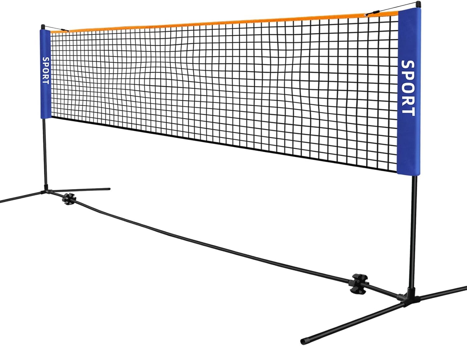 Red de bádminton estándar de entrenamiento deportivo profesional de 3,1 m, red de voleibol, fácil instalación, red de malla para tenis al aire libre, Xing