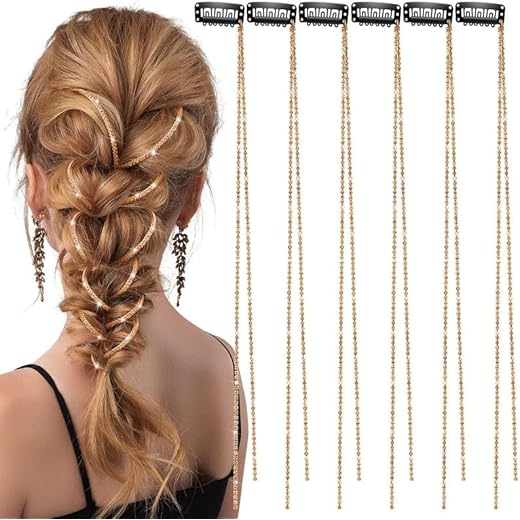 Hair Accessories Pearl Clip Pins 6 pcs