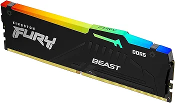 メモリー Kingston FURY DDR5-6000 32GB CL32 Amazon.in: Buy Kingston Fury Beast RGB 32GB 5600MT/s DDR5 CL40