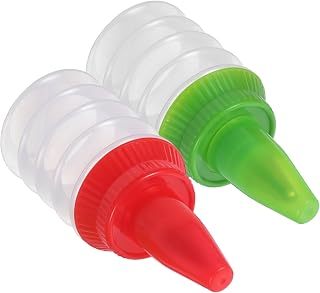 2pcs Cookie Decorating Bottle with Tips Xmas Icing Bottle