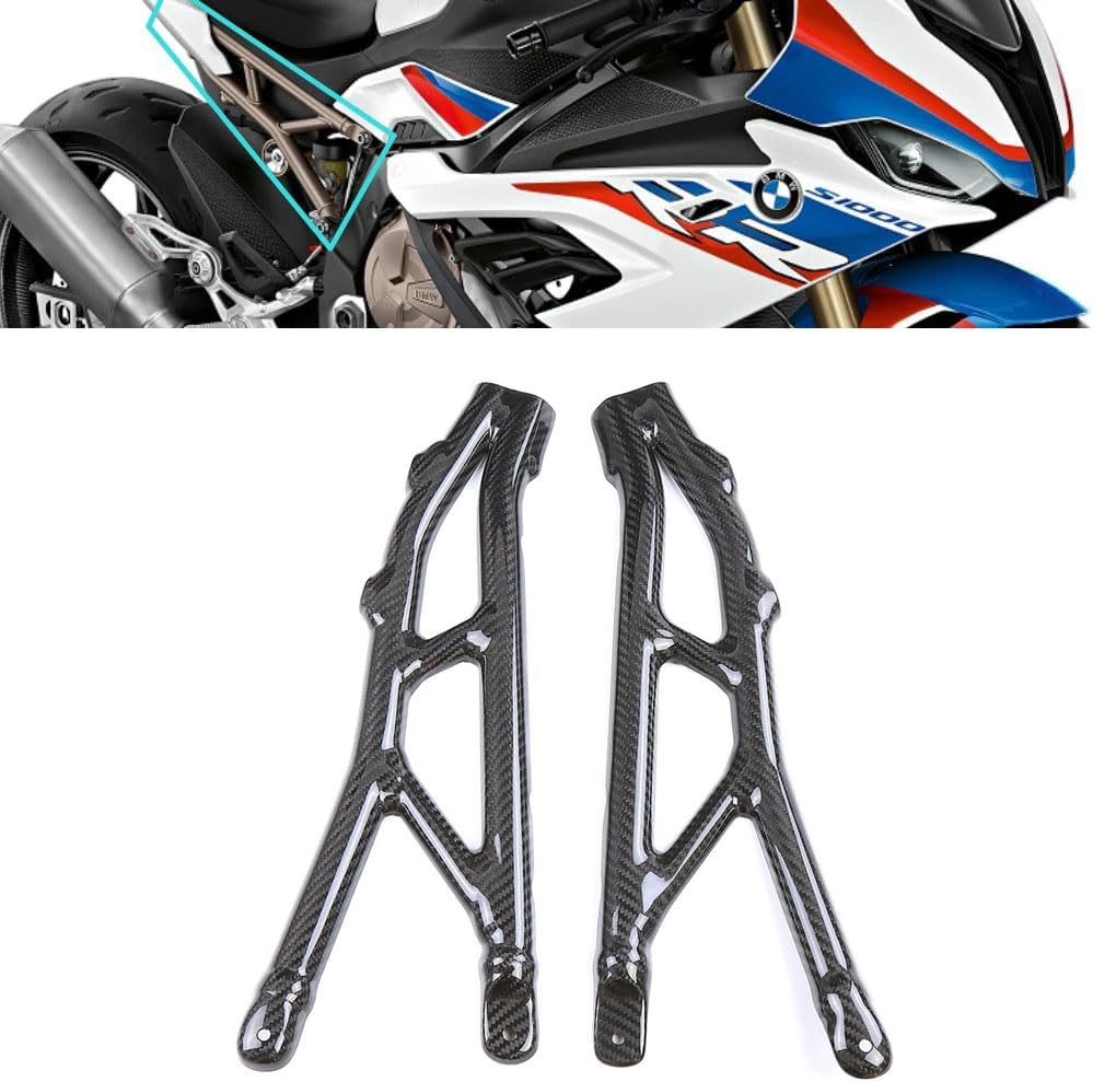 Frame Covers for bmw S1000RR 2019+ Carbon Fiber Subframe Covers Motorcycle Fairing Kits M1000R S1000R M1000RR 2019 2020 2021 2022 2023 2024 2025