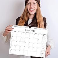 Vista 7 de Calendario 2026 – Calendario de pared 2026 de enero de 2026 a junio de 2027, calendario de 18 meses con papel de primera calidad, encuadernación
