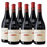Vino Tinto Tres Picos - Caja 6 botellas