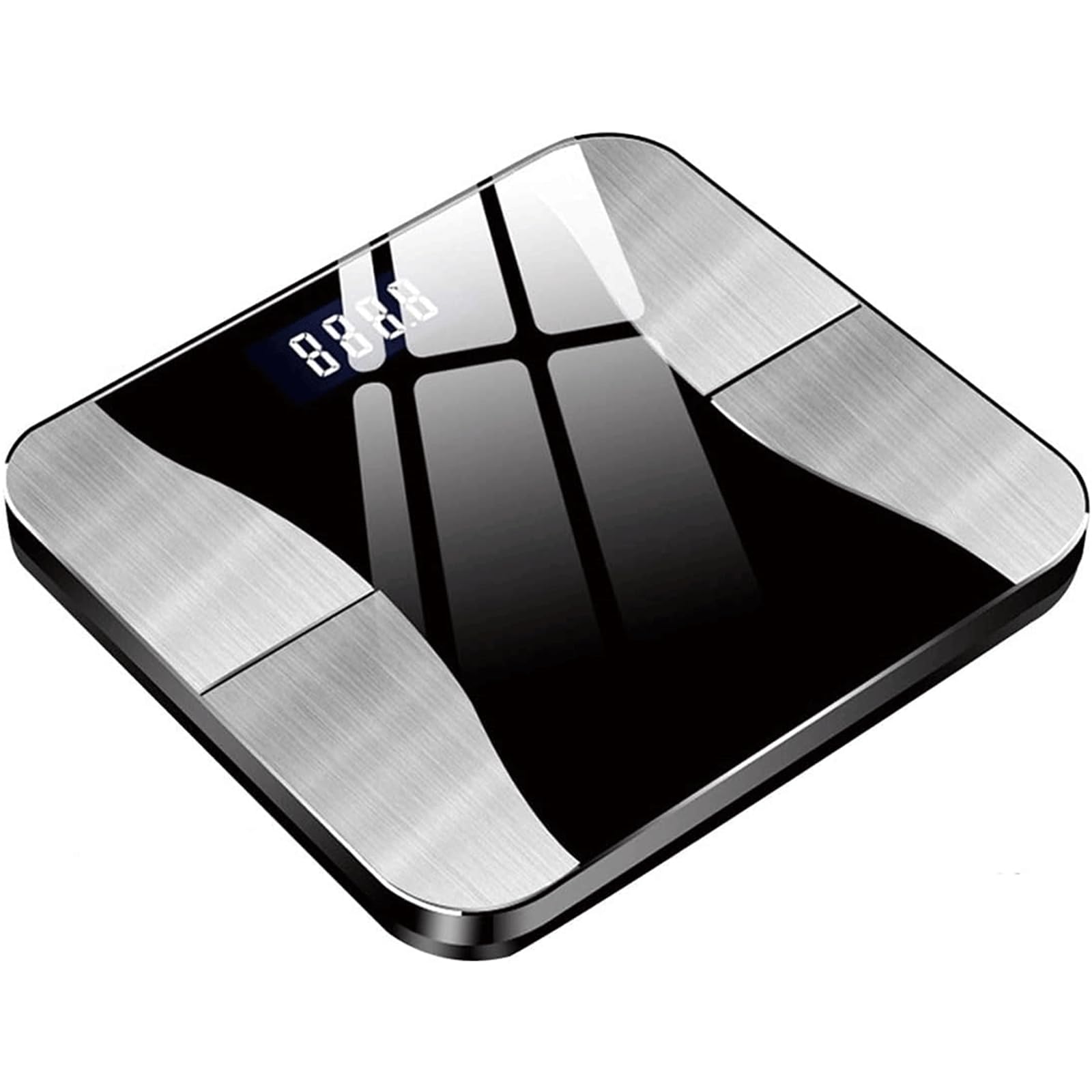 Portable Bathroom Scale Bluetooth BFR Smart Digital Body Scale for BMI BFR Muscle Bone Mass Analyzer Weighing Machine