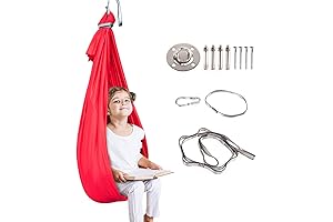 Sensory Swing for Kids with Special Needs: Indoor, Outdoor Oasis for Stimulation, Calming