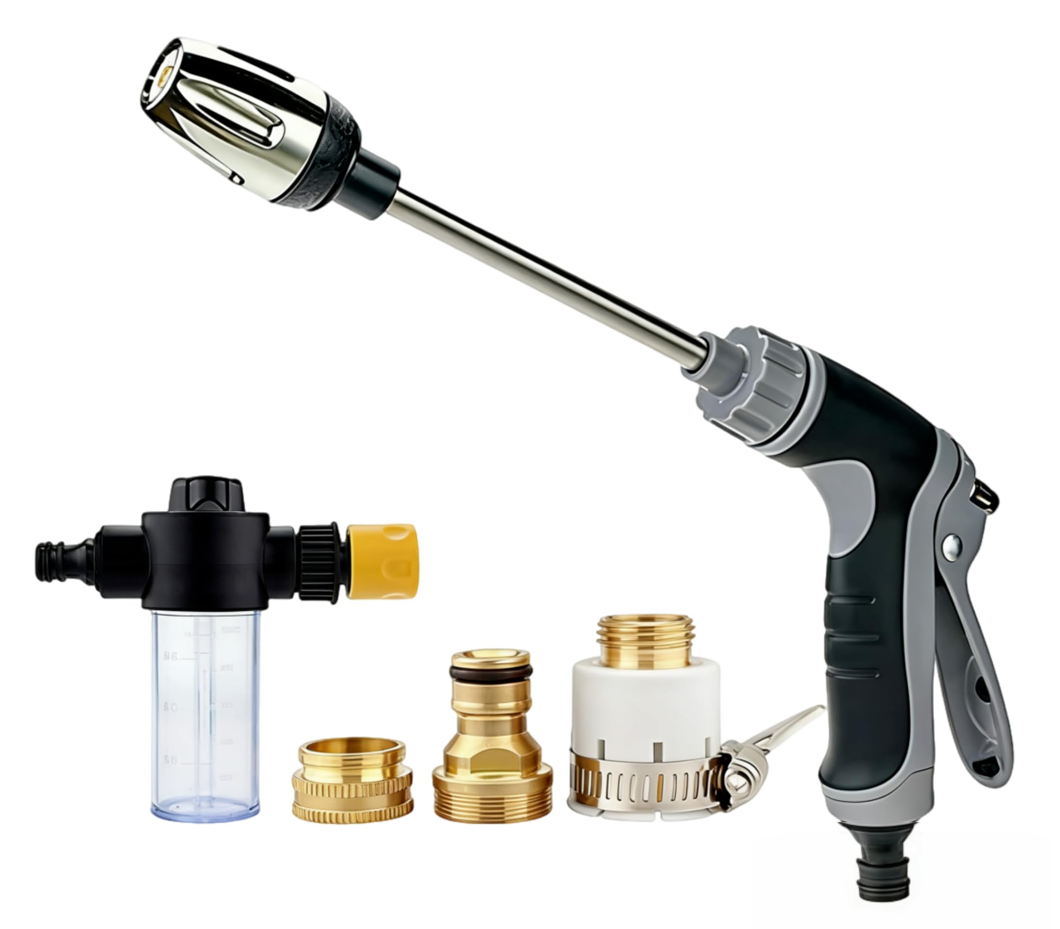 Aquoxis Pressure Washer - 15x More Powerful Than Hoses, Handheld Power Washer, with 360° Rotating for Three Spray Modes, Effortless Dirt & Stain Removal.