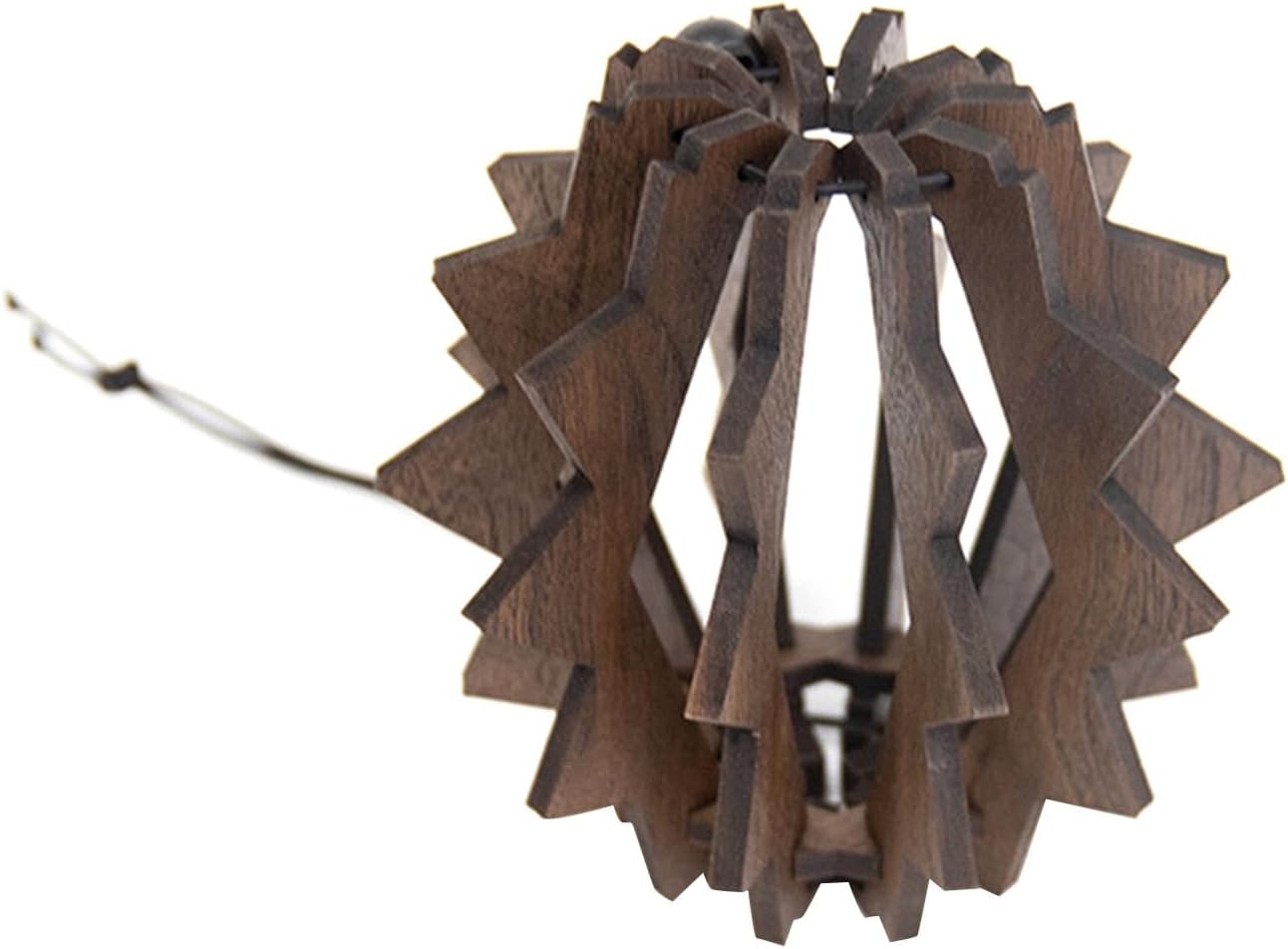 Camping Lampshade Lamp Gears Elegant Portable Decorative Wood Outdoor Equipment